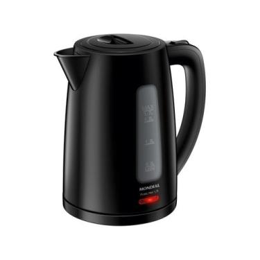 Imagem de Chaleira Elétrica Mondial Pratic Hot 1,7L CE-17 1850W Preto 127V, Pret