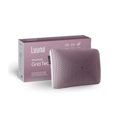Imagem de Luuna Travesseiro, Grid Tech com tecnologia Hexagonal de Gel e Latex, Macio