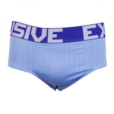 Imagem de Cueca Slip Evolution M ao 3G Cor:AzulTamanho:XG ou 3G ou GGG - Saulo L