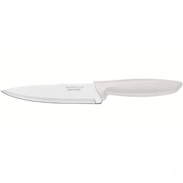 Imagem de Faca Chef 6 Plenus para Cortar Alimentos em Aço Inox com Cabo em Polipropileno Off Whit...