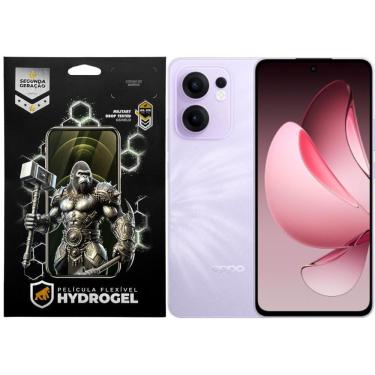 Imagem de Kit Película Frontal e Traseira Gshield para Oppo Reno14 F 5g Proteção Completa Hydroge...