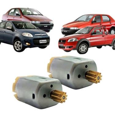 Imagem de Par Motor de Trava Elétrica de Fechadura para Portas Modelo F103 Compatível com Palio,...