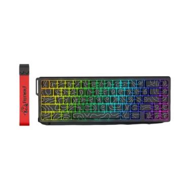 Imagem de Teclado Gamer Profissional Com Switch Magnético ATTACK SHARK X68HE F68