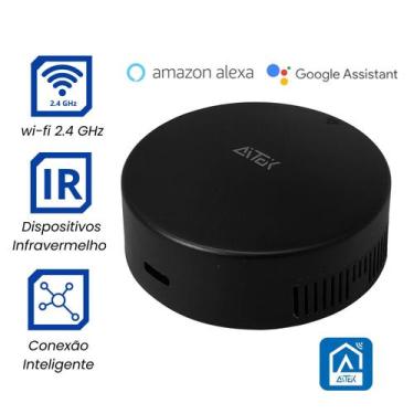 Imagem de Controle Remoto Inteligente Universal Infravermelho 360 Com Alexa E Go
