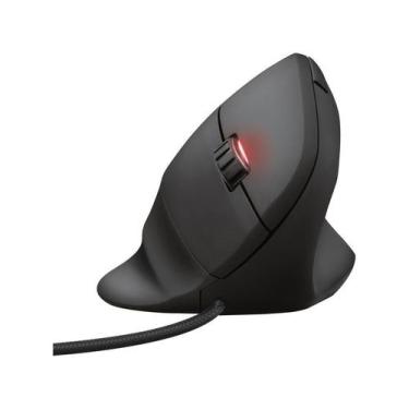 Imagem de Mouse Gamer GXTrust 144 REXX, Design Vertical, RGB, 6 Botões, 10K DPI,