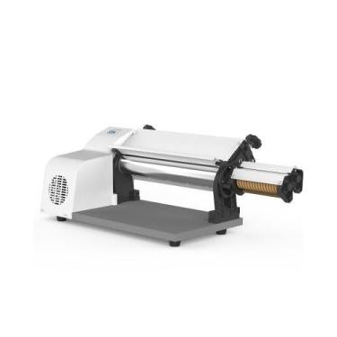 Imagem de Laminador de Massas Elétrico 37cm com Cortador Cromado Branco Anodilar