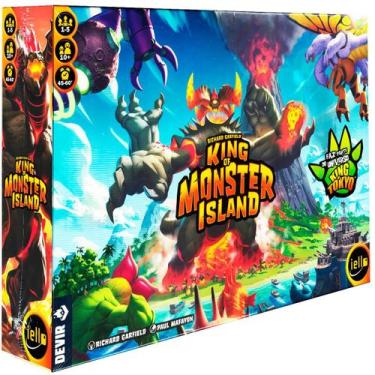 Imagem de King Of Monster Island Jogo De Tabuleiro Devir Board Game Português
