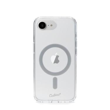 Imagem de Capa Customic Clear Transparente iPhone 16e com Carregamento Magnético