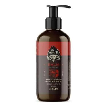 Imagem de Balm Para Barba Negra 450g Bancada Barbearia Don Alcides