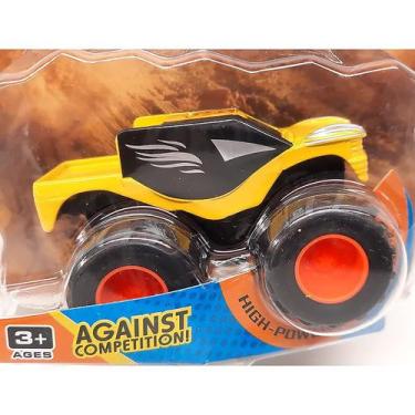 Imagem de Monster Truck Crazy Cars Amarelo e Preto RL071-3 - Dorémi - CC