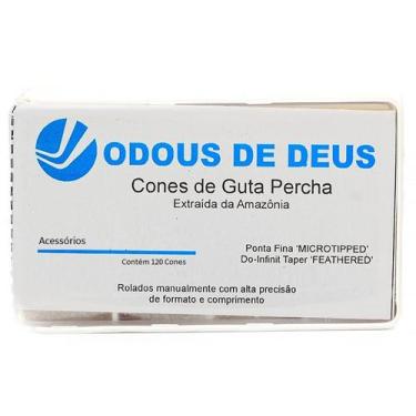 Imagem de Cone de Guta Percha Acessório C/120 Unds - Odous de Deus, RS (P15mm/ M