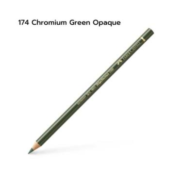 Imagem de Lápis de Cor Faber Castell Polychromos Avulso, 174 Chromium Green Opaq
