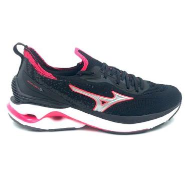 Imagem de Tênis Mizuno Feminino Wave Mirai 6 Preto, Preto, 40