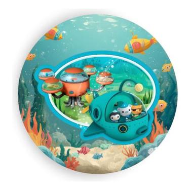 Imagem de Painel Festa Infantil Octonauta Menino Redondo Elastico - Efect, BASE