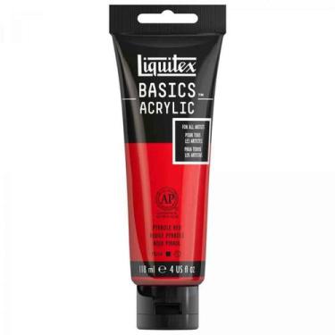 Imagem de Tinta Acrilica Liquitex Basics 118ml 321 Pyrrole Red