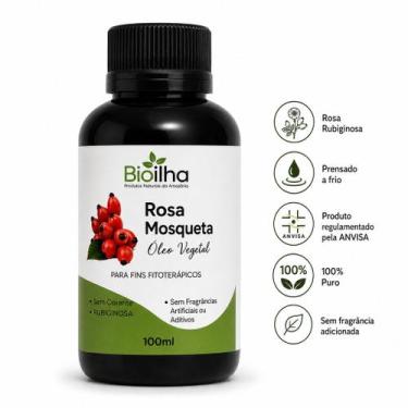 Imagem de Óleo De Rosa Mosqueta Rubiginosa 100% Puro 100ml - Bioilha