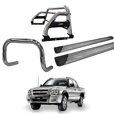 Imagem de Kit Quebra Mato+Santo Ant H2+Estr Pers S10 94/2011 Cromo C/D