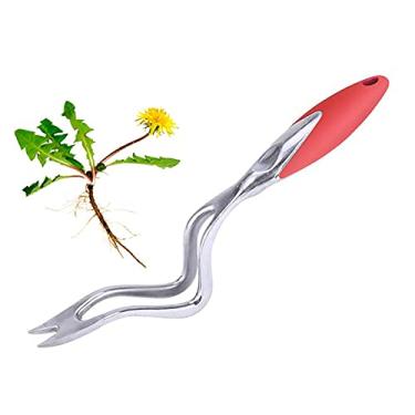 Imagem de Yajun Ferramentas de extrator rápido e de alumínio para remoção de ervas daninhas de jardim para transplante de terras agrícolas