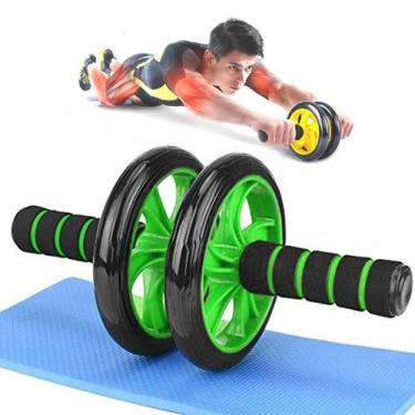 Imagem de Roda Rolo Para Exercicio Abdominal Fitness Esporte Musculo Lombar - Id