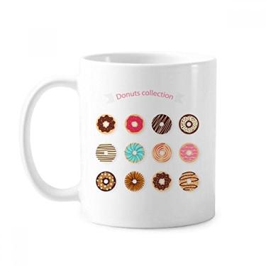 Imagem de Caneca de cerâmica com estampa de comida doce em cerâmica para café e porcelana