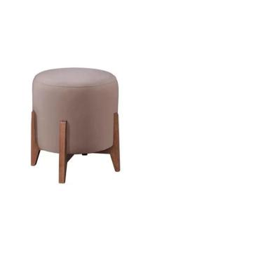 Imagem de Puff Decorativo Luxo Thor Banqueta Em Veludo