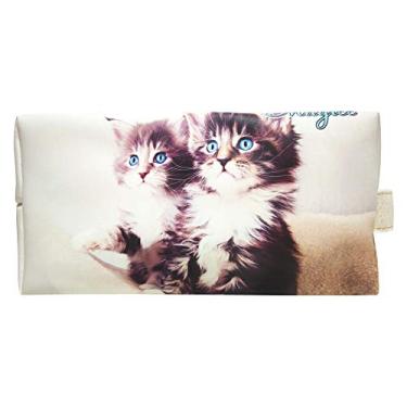 Imagem de Necessaire Pet Feminina Gatinhos Olhos Azuis, Magicc