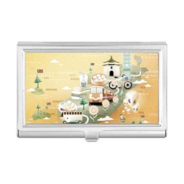 Imagem de Linda carteira de viagem com porta-cartões de visita de Taiwan da Islead