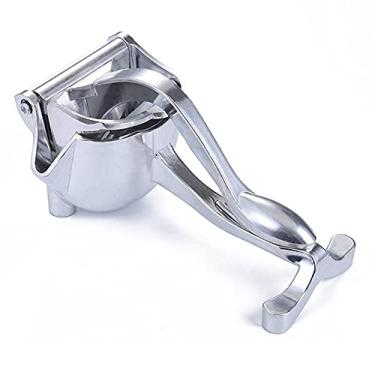 Imagem de Espremedor manual multifuncional de frutas com limão Espremedor de frutas em aço inoxidável para uso doméstico Mini espremedor portátil criativo