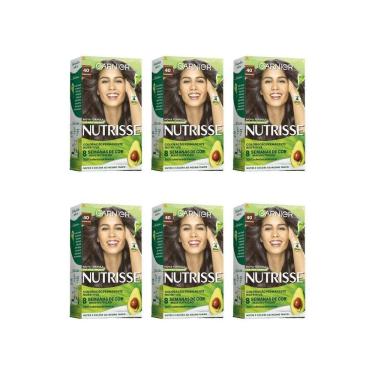 Imagem de Coloraçao Nutrisse 40 Castanho-Kit C/6Un.