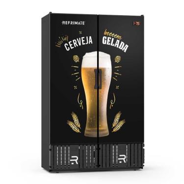 Imagem de Visa Cooler Cerveja 1300 Litros Porta Sólida Adesivada VCCE1300PS 220V - Refrimate