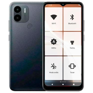 Imagem de Smartphone Desbloqueado Para Idosos 64Gb/2Gb Ram Com  Acessorios