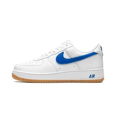 Imagem de Nike T nis de basquete masculino Air Force 1 '07 An20, Preto/Branco-Laranja-Transparente, 14
