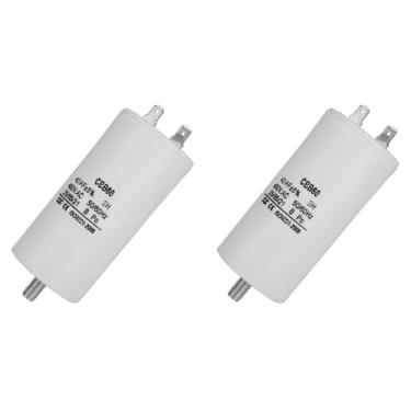 Imagem de 2 PCS CBB60 450 V 40 Uf Bomba de água Capacitor Caixa de Controle Bomba Capacitor de Partida do Motor para Funcionamento de Motor Monofásico CA, Máquina de Lavar 50 Hz / 60