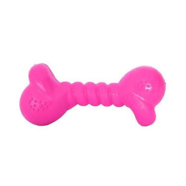 Imagem de Brinquedo Furacão Pet Osso Rosa Maxbone para Cães - Tamanho P