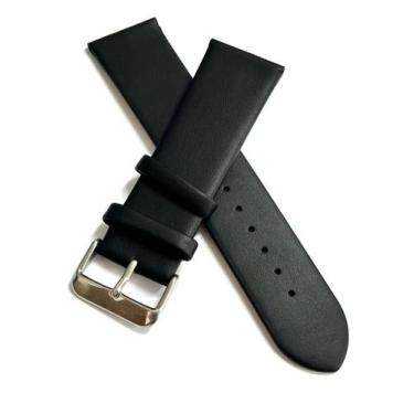 Imagem de Pulseira relógio Couro Lisa Social, sem costura.LC112 - Marcofox, 18mm