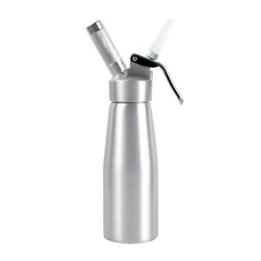 Imagem de GARRAFA sifão PARA CHANTILLY standart (AL) 500ML FPRO PRATA Aluminio