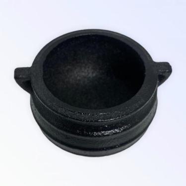 Imagem de Caldeirão Bruxa Tripé em Ferro Fundido Sem Tampa 100ml - META ATACADO
