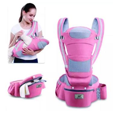 Imagem de Bolsa Canguru Ergonômico Mamãe 12 Posições 3 Em 1 Varias Cores - PRO B