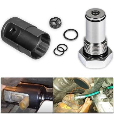 Imagem de Bonbo — Kit de soquete de válvula IPR 6.0 e 6,0 IPR para válvula de ar para Ford 6.0L Powerstroke Diesel Injector de pressão Regulador de válvula de tomada