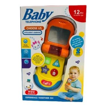 Imagem de Telefone infantil para bebês com  Luz e som - Toyking 