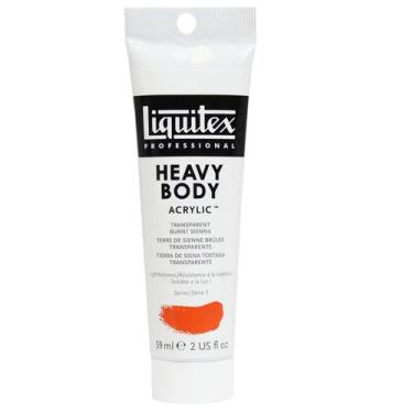 Imagem de Tinta Acrílica Liquitex Heavy Body 129 Transparent Burnt Sienna 59ml