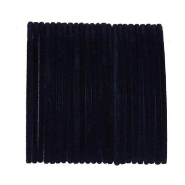 Imagem de Efulgenz Conjunto de pulseiras indianas Bollywood simples de metal veludo, bijuterias para mulheres, 2-2, Metal, Sem Pedra Preciosa