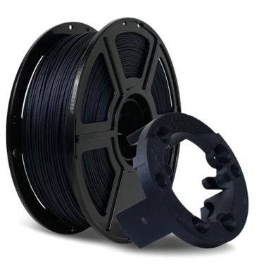 Imagem de FLASHFORGE Filamento PLA de fibra de carbono 1,75 mm, azul escuro, filamento de impressora 3D reforçado 1 kg, filamento PLA-CF leve e de alta resistência, forte e fácil de imprimir