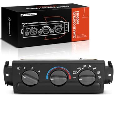 Imagem de A-Premium Módulo do painel de controle climático do aquecedor A/C compatível com Chevrolet Blazer 1998-2004, S10 1998-2004 e GMC Jimmy 1998-2001, Sonoma 1998-2004 e Oldsmobile Bravada 1998-2004