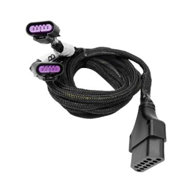 Imagem de Qnbes Arnês de controle de luz lateral para limpa-neve adequado para MD VMD HD EX TE XP VX VXF CM Snowplow, Arado de luz lateral de caminhão substitui 16160200