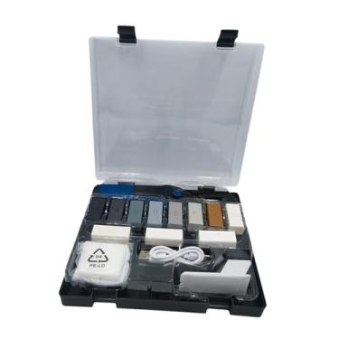 Imagem de Fenteer Kit de reparo de piso de pp caneta de aquecimento elétrico para acessórios domésticos multiuso com 11 de cera