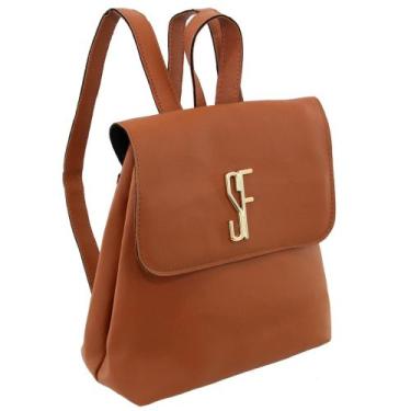 Imagem de Bolsa Feminina Mochila SF: Tamanho Pequeno, Perfeita para o Seu Dia a 