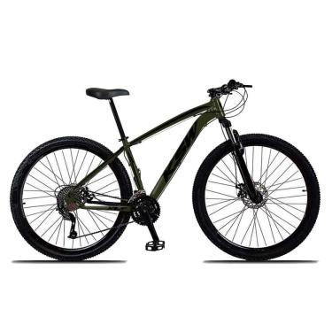 Imagem de Bicicleta Aro 29 KSW XLT Altus 24v e Trava Verde Pérola com Preto 19