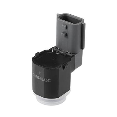 Imagem de VekAuto Sensor de assistência de estacionamento reverso PDC compatível com Infiniti Q50 Q60 QX80 2018-2020, sensor de assistência de estacionamento de para-choque dianteiro preto plástico ABS durável