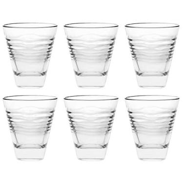 Imagem de Barski - Vidro europeu - Copos duplos à moda antiga - Design exclusivo - Conjunto de 170 a 293 ml - Feito na Europa